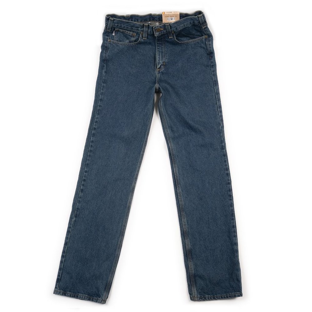 NEW Carhartt Straight Traditional Fit straight leg jeans sz 32x34 (actual 33x36)